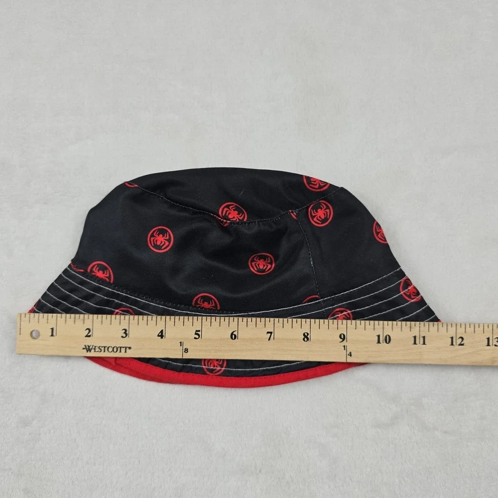 Marvel‎ Spiderman Boys One Size Reversible Bucket Hat Tie Dye Logo